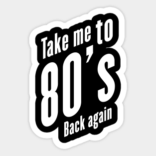 80's Sticker